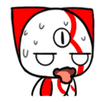 Three eyes cat of the Kui sticker #13741680