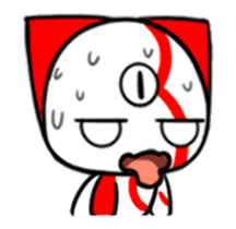 Three eyes cat of the Kui sticker #13741680