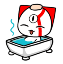 Three eyes cat of the Kui sticker #13741682