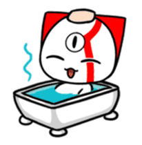 Three eyes cat of the Kui sticker #13741682