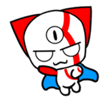 Three eyes cat of the Kui sticker #13741683