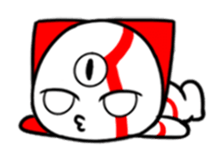 Three eyes cat of the Kui sticker #13741684