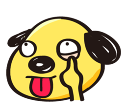 Uncle Dog is coming! sticker #13742735