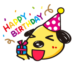 Uncle Dog is coming! sticker #13742750