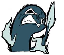 UNADON's DARADARA Sticker2 sticker #13743080