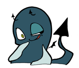 UNADON's DARADARA Sticker2 sticker #13743083