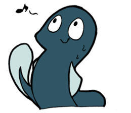 UNADON's DARADARA Sticker2 sticker #13743086