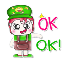 My name is Hisao.^__^ love love sticker #13743366