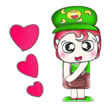 My name is Hisao.^__^ love love sticker #13743380