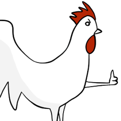 Three legs Chicken and his friends