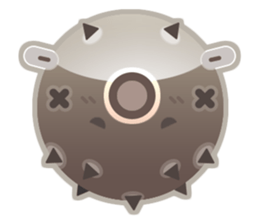 Mr. Puffer fish sticker #13744586