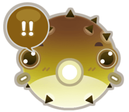 Mr. Puffer fish sticker #13744588