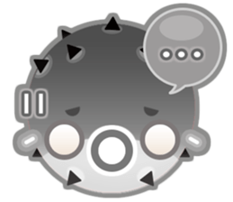 Mr. Puffer fish sticker #13744589