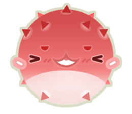 Mr. Puffer fish sticker #13744590