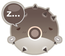 Mr. Puffer fish sticker #13744591