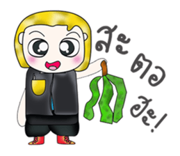 Hello! My name is Tony.^__^ sticker #13745110