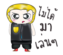 Hello! My name is Tony.^__^ sticker #13745112