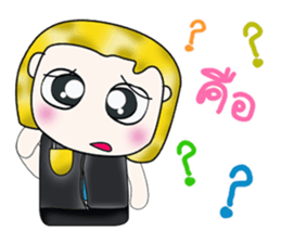 Hello! My name is Tony.^__^ sticker #13745114