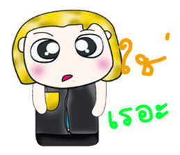 Hello! My name is Tony.^__^ sticker #13745119