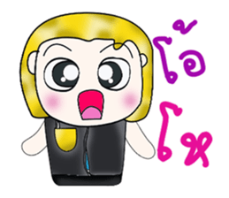 Hello! My name is Tony.^__^ sticker #13745121