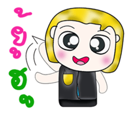 Hello! My name is Tony.^__^ sticker #13745127