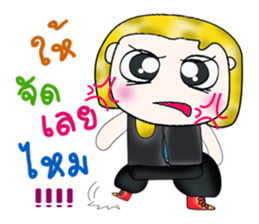 Hello! My name is Tony.^__^ sticker #13745142