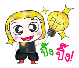 Hello! My name is Tony.^__^ sticker #13745144