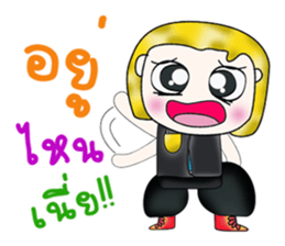 Hello! My name is Tony.^__^ sticker #13745146