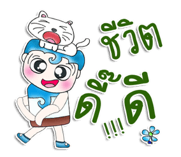 Mr. Yamoto. Love cat.^_^ sticker #13745371