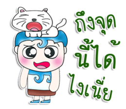 Mr. Yamoto. Love cat.^_^ sticker #13745403