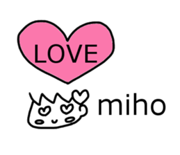 Sticker of Miho(japan) sticker #13745838