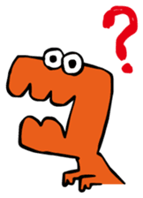 Innocent Dinosaur sticker #13746010