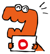 Innocent Dinosaur sticker #13746012