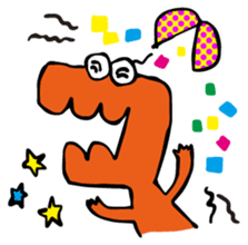 Innocent Dinosaur sticker #13746020