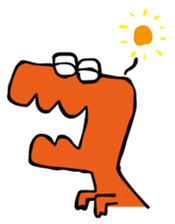 Innocent Dinosaur sticker #13746022