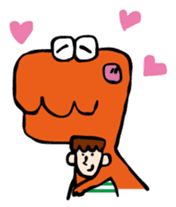Innocent Dinosaur sticker #13746024