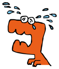 Innocent Dinosaur sticker #13746026