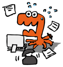 Innocent Dinosaur sticker #13746032