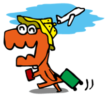 Innocent Dinosaur sticker #13746033