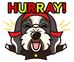 iinu - Petit Basset Griffon Vandeen sticker #13746726