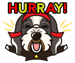 iinu - Petit Basset Griffon Vandeen sticker #13746726