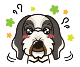 iinu - Petit Basset Griffon Vandeen sticker #13746727