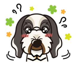 iinu - Petit Basset Griffon Vandeen sticker #13746727