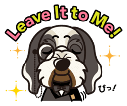 iinu - Petit Basset Griffon Vandeen sticker #13746728