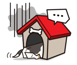 iinu - Petit Basset Griffon Vandeen sticker #13746729