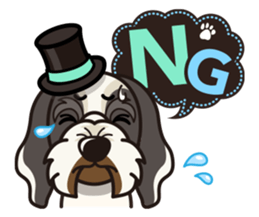 iinu - Petit Basset Griffon Vandeen sticker #13746731