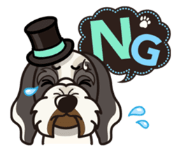 iinu - Petit Basset Griffon Vandeen sticker #13746731