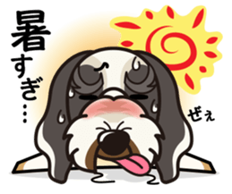 iinu - Petit Basset Griffon Vandeen sticker #13746739