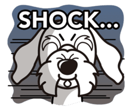 iinu - Petit Basset Griffon Vandeen sticker #13746740