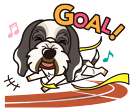 iinu - Petit Basset Griffon Vandeen sticker #13746741